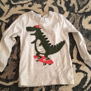 Boys 4T dinosaur long sleeved tee